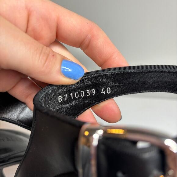 Alexander McQueen Block Heel Platform Sandals - Picture 13 of 13